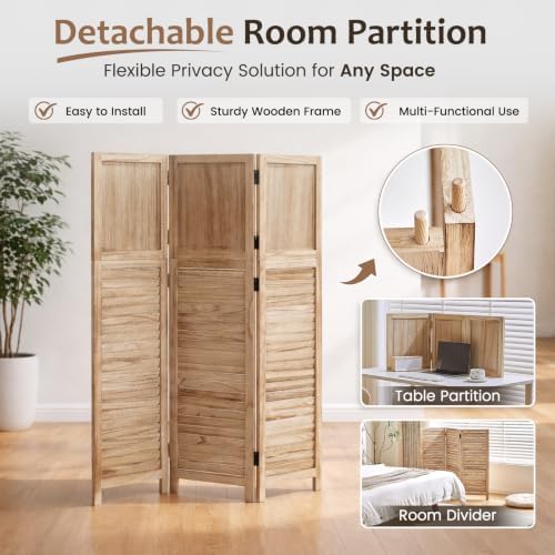 3 Panel Room Divider - Image 7