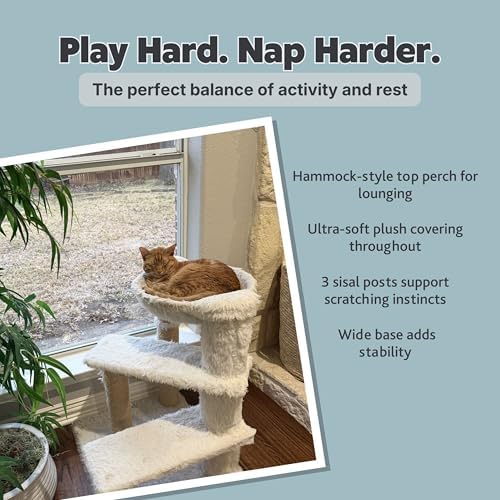 Trixie Baza Scratching Post – Cat Tower - Image 4