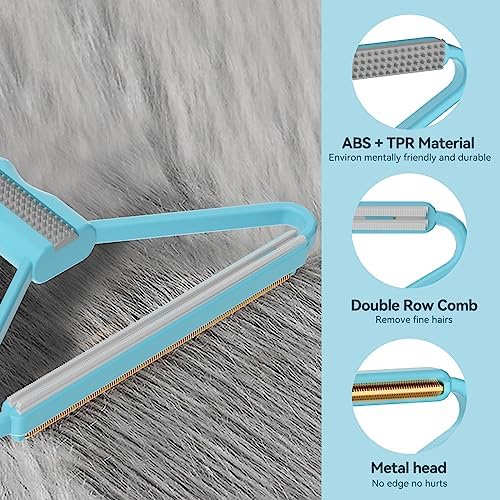 Lint Remover, Pet Hair Remover, Carpet Rake - Image 4