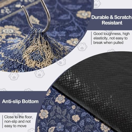 Glittme Cat Litter Mat 33"x22" Non-Slip Washable Trapping Mat - Image 5