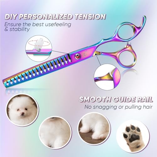 DRGSKL 5-Piece Pet Grooming Scissors Set - Image 3