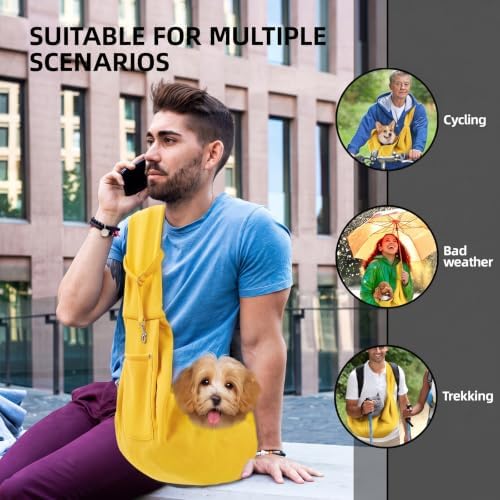 ARZQUT Dog and Cats Carrier Sling, Small Pet Carrier - Image 2