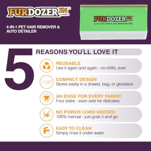 Neater Pet Brands FurDozer X4 Hybrid Pet Hair Remover - Image 6