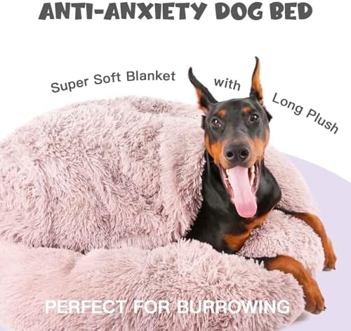 Himax 35in Covered Large Dog Bed - Image 3