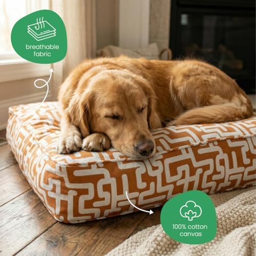 Molly Mutt Hypnotize Dog Bed Duvet Cover, GOTS-Certified 100% Organic Cotton - Image 4