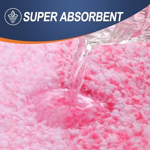 OLANLY Bathroom Rugs Mat 34x21, Extra Soft Absorbent Microfiber Bath Rugs - Image 4