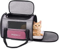 BurgeonNest Soft Cat Carrier for Cats up to 20 Lbs, Top Load Pet Carry Bag by Lifelongfriendsbelovedfamily