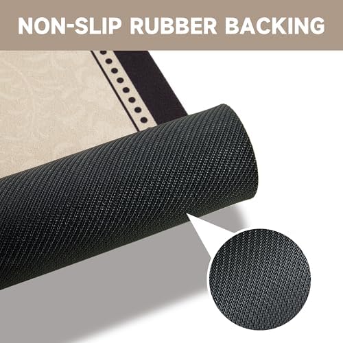 Ultra Thin Bath Mat 32"x20", Absorbent Quick Dry Washable Bath Rug - Image 5