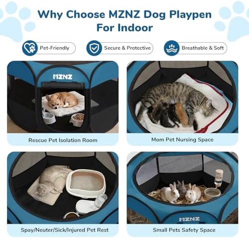 Dog Cat Small Animal Puppy Playpen Crate - Image 3