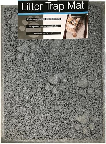 Bulk Buys Cat Litter Mat, Traps Litter, Soft Non-Slip Surface, 11.5 x 15.75 in - Image 3