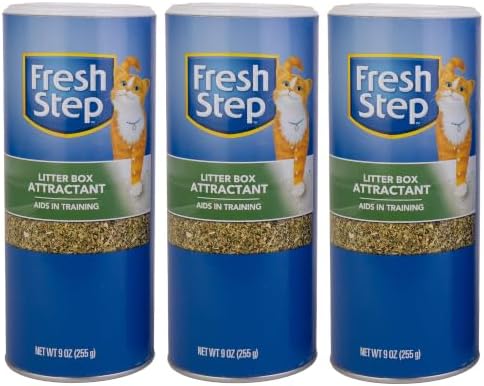 Fresh Step Cat Litter Box Training Attractant Powder, 9 Oz Bottle by FreshStep