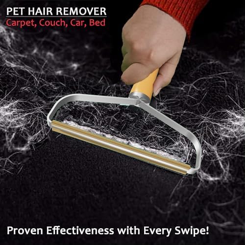 Pack of 2 Pet Hair Remover, Ultimate Dog and Cat Hair Removal Tool - Image 4