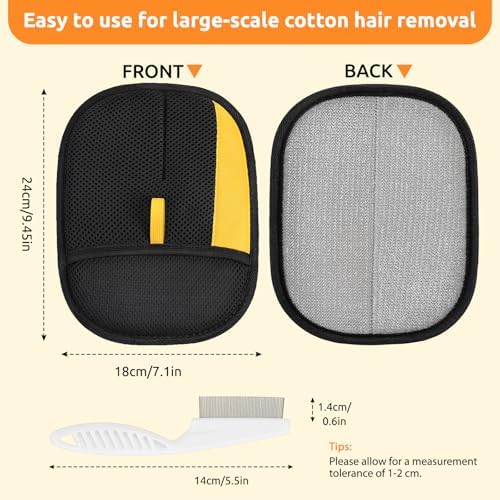 SAWMONG 2Pcs Pet Hair Remover Glove - Image 6