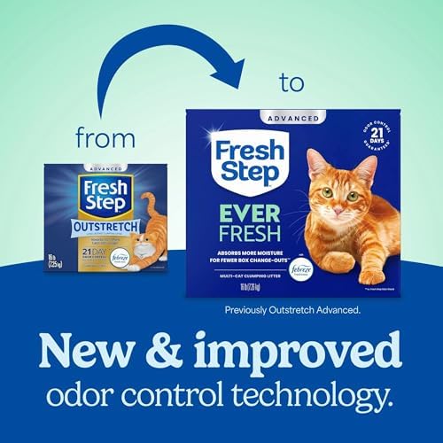 Fresh Step Advanced Ever Fresh Multi Cat Clumping Cat Litter, 16 lb., 2 Pk - Image 2