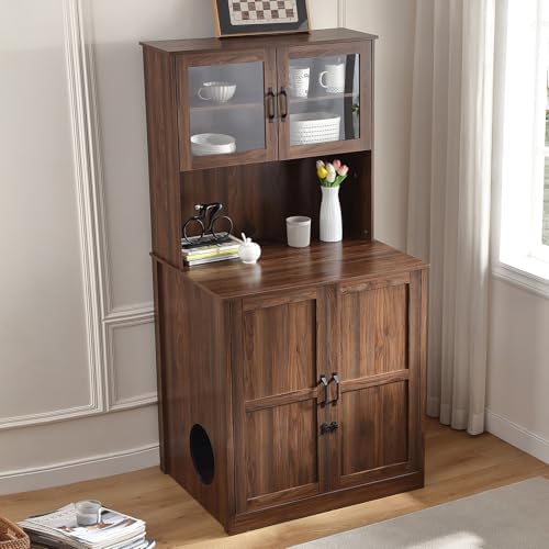 Forest Gravity Extra Large Tall Litter Box Cabinet - Image 5
