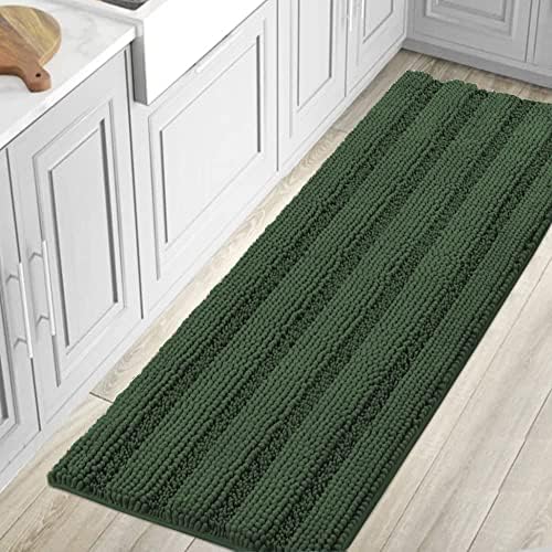 H.VERSAILTEX Bathroom Rugs Bath Mat Runner Rug Non Slip Kitchen Rug Extra Long by HVERSAILTEX