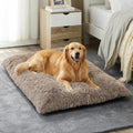 BFPETHOME Dog Bed for Large Dogs, Plush Kennel Pad for Sleeping &Ease Anxiety by BFPETHOME