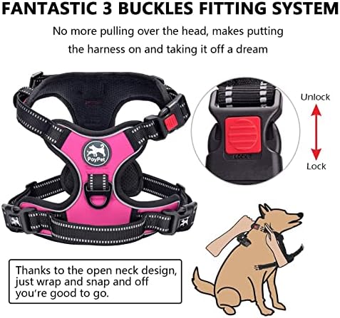 PoyPet No Pull Dog Harness Small - Image 2
