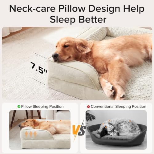 INVENHO Jumbo Orthopedic Dog Bed - Image 4