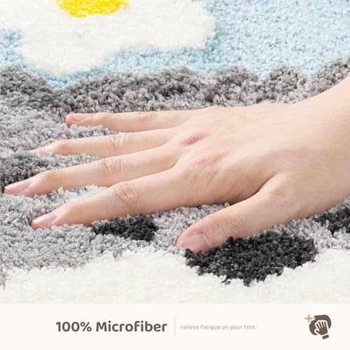 Molesun Schnauzer Bath Mat 16x24, Soft Absorbent Microfiber Bath Rugs - Image 5