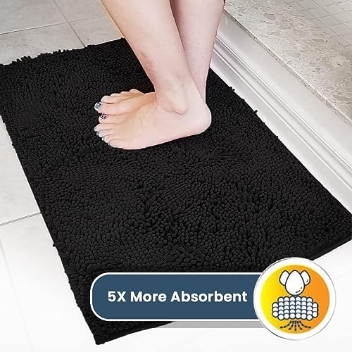 Muddy Mat® 2-Piece Black Medium 30"X19" AS-SEEN-ON-TV Highly Absorbent - Image 5