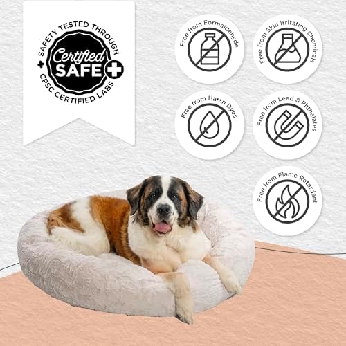 Best Friends by Sheri Original Calming Donut Dog Bed - Image 6