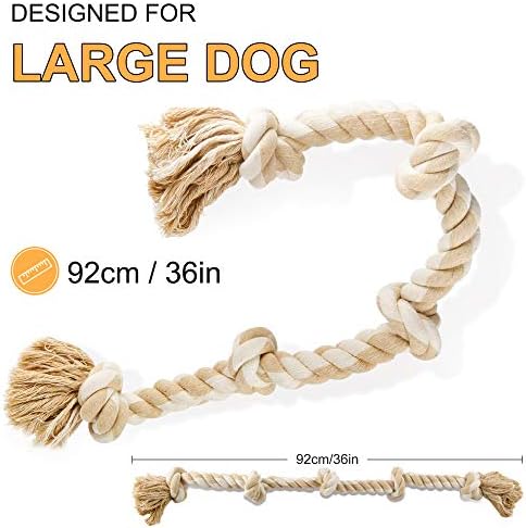 Fida Dog Rope Toys for Aggressive Chewers, Chew Toys for Large Medium Dogs - Image 5