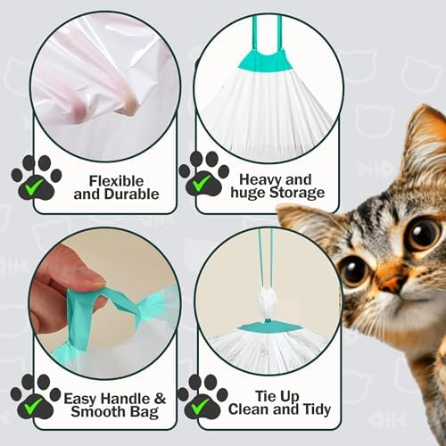 15 Count Extra Large Litter Box Liners, 46x19 Inches – Extra Thick - Image 6