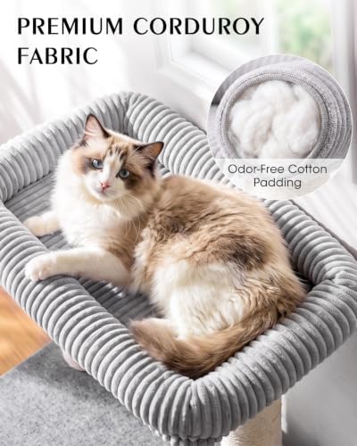Maine Coon Cat Tree for Large Indoor Cats, Cat Tower, Stable Base - Image 3