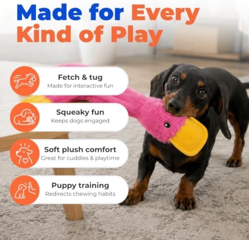 Best Pet Supplies Interactive Squeaky Dog Toy - Image 4