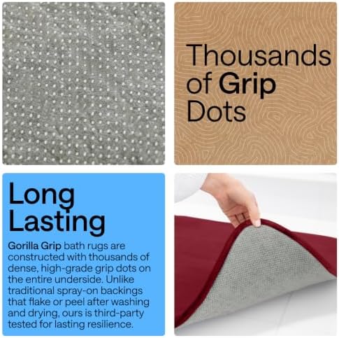 GORILLA GRIP® Memory Foam Bath Rug - Image 3
