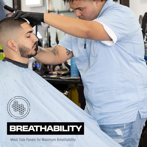 Barber Strong Barber Vest, Men's Hair Repellent, Lightweight & Breathable Mesh - Image 4