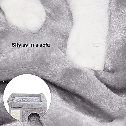SYANDLVY Small Cat Tree for Indoor Cats, Cat Tower - Image 4