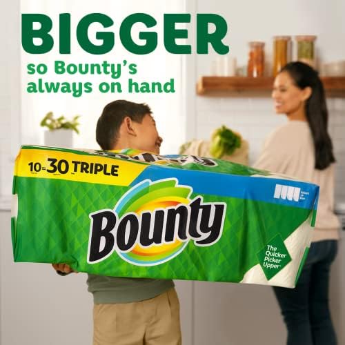 Bounty Select-A-Size Paper Towels, 6 Double Plus Rolls = 15 Regular Rolls - Image 7