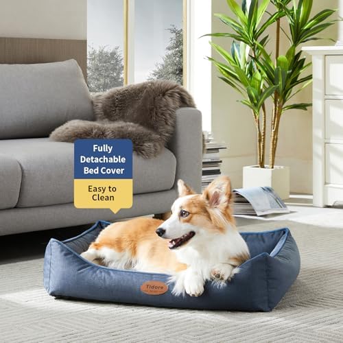 Tidore Orthopedic Dog Beds for Medium Dogs, Durable Egg Crate Foam Sofa Dog Bed - Image 2