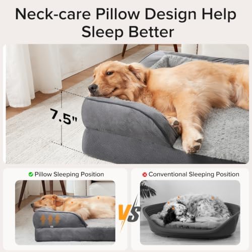 INVENHO Jumbo Orthopedic Dog Bed - Image 4