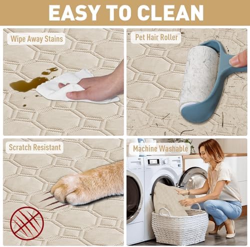 ZNSAYOTX Ultimate Cozy Blankets 100% Waterproof Chaise Mat Blanket - Image 5