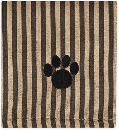 Bone Dry Pet Grooming Towel Collection Absorbent Microfiber X-Large, Striped - Image 2
