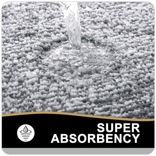 OLANLY Bathroom Runner Rugs 47x24, Long Bath Mats - Image 3