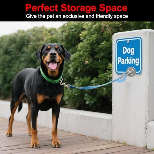 Dog Leash Holder for Wall, Dog Walking Station Organizer - Image 2