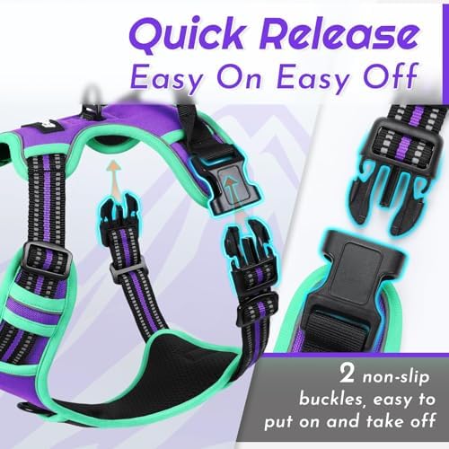 Eagloo Dog Harness for Large Dogs, No Pull Pet Vest - Image 5