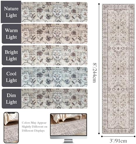 3x8 Runner Rug Soft Non Slip Rugs - Image 2
