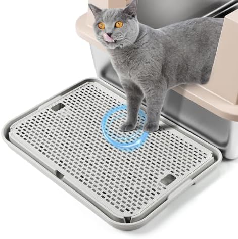 Cat Litter Box Step, Large Cat Litter Ramp by Bartuke