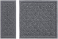 unipaws Cat Litter Trapping Mat, Litter Box Scatter Control Pad by unipaws