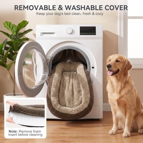 JOEJOY Orthopedic Dog Bed for Extra Large Dogs, XXL Egg-Crate Memory Foam Pet - Image 7