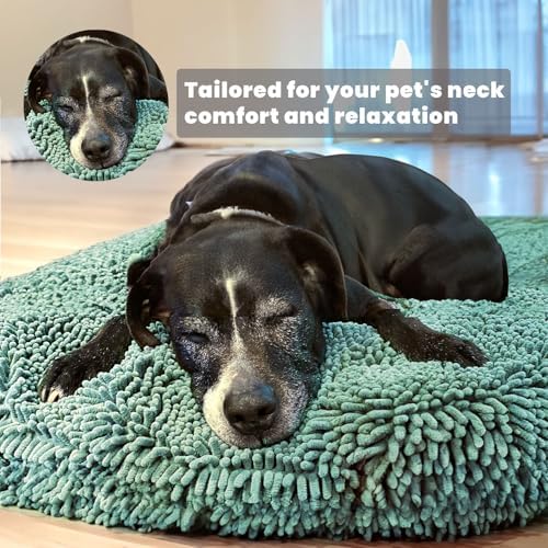 Muddy Mat® Cloud K-9 Bed for Dogs & Cats, Soft & Relaxing Donut Dog Bed - Image 4