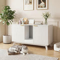 Double Cat Litter Box Enclosure by Seang