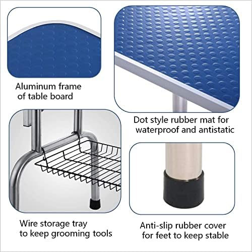Pet Dog Grooming Table, Adjustable Large Heavy Duty Professional Foldable - Image 2