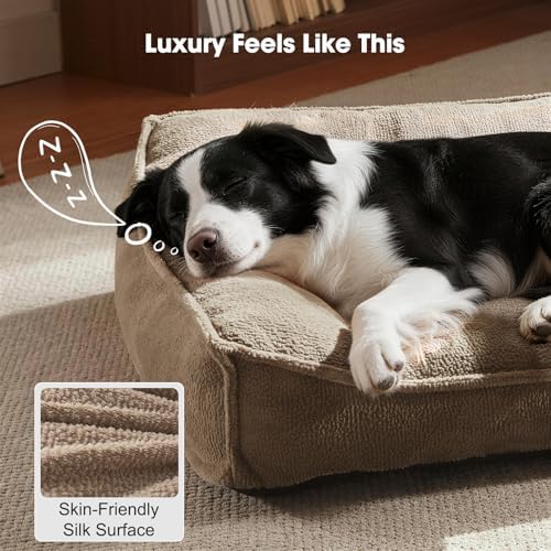 FURTIME XL Orthopedic Dog Bed Large Sized Dog, Extra Washable Dog Couch 42" - Image 5