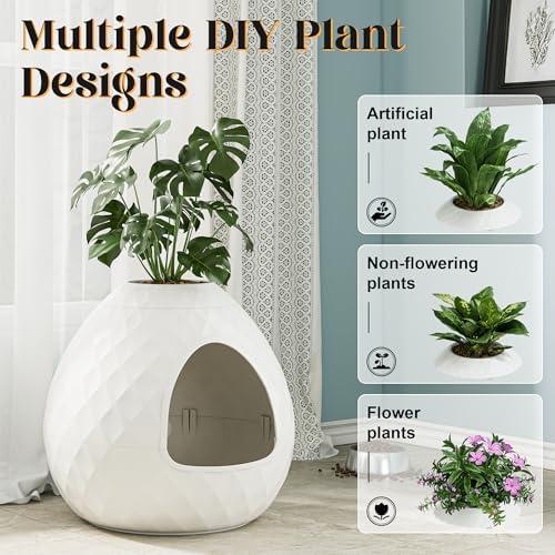Hidden Enclosed Cat Litter Box - Image 3